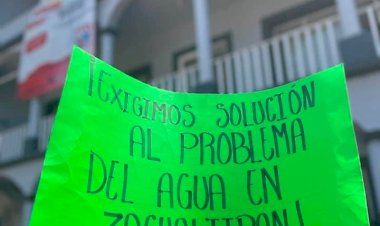 Agua en Zacualtipán, promesa pendiente