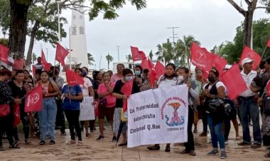 Antorchistas demandan solución al Gobierno de Quintana Roo