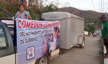 Instala Antorcha cuatro comedores comunitarios en Coyuca de Benítez