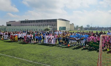 Arranca Liga Antorchista de Futbol