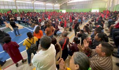 Recibe Pepe Yunes respaldo de miles de antorchistas cordobeses