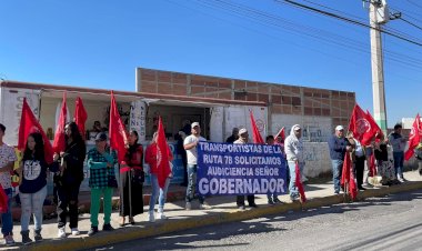 Transportistas piden a la Semot solución a sus demandas