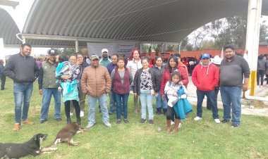 En defensa de comerciantes ambulantes antorchistas