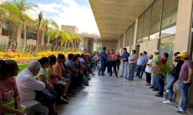 Antorchistas exigen solución a demandas al Ayuntamiento de Iguala