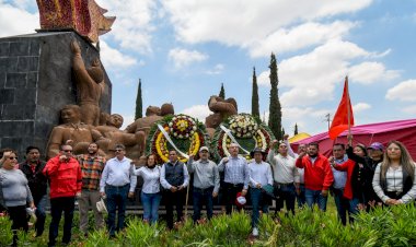 Chimalhuacán conmemora 24 aniversario de los Mártires Antorchistas