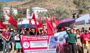 Instalan red de agua potable para 4 colonias en Tijuana