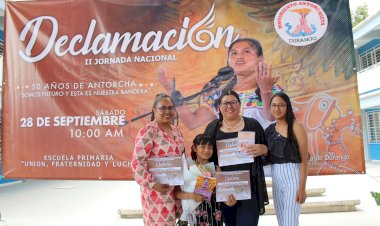 Durango participa en la II Jornada Nacional de Declamación