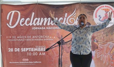 Baja California participa en la II Jornada Nacional de Declamación