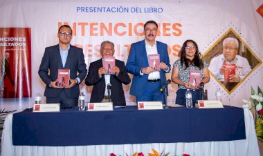 Se presentó, en Coahuila, libro “Intenciones y resultados” de Aquiles Córdova; llama a la reflexión y a la acción políticas