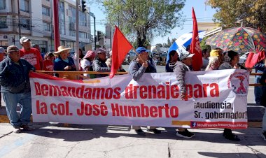 Protesta Antorcha, a punto de cerrar el año no hay soluciones por parte del Gobierno de Hidalgo