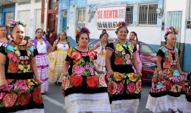 Inician festejos por el XX Aniversario de la compañía antorchista “Ollin Yoliztli”