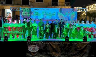 Inician festejos por el XX Aniversario de la compañía antorchista “Ollin Yoliztli”