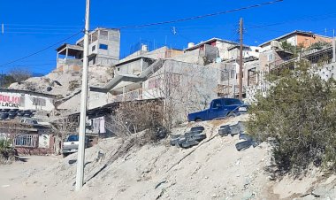 Colonias en zonas de alto riesgo en Juárez, sin atención