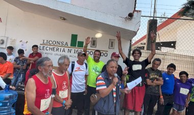 Antorcha promueve el atletismo en Uruapan