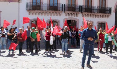 Seguiremos exigiendo derechos a gobierno de Zacatecas: Osvaldo Avila