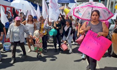 Antorchistas de Tláhuac, CDMX marchan para exigir agua