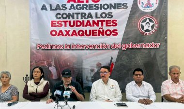 Exigen alto a la represión  contra estudiantes oaxaqueños