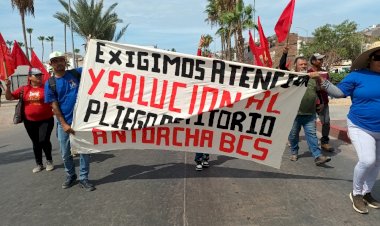 Antorcha en BCS pide solución inmediata a demandas justificadas