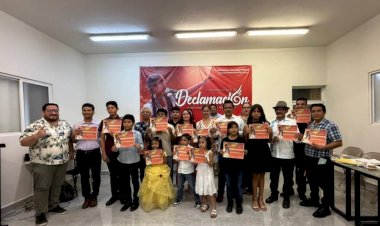 Concluye con éxito Jornada Estatal de Declamación en Quintana Roo