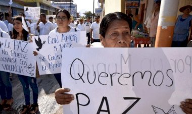 Los mexicanos queremos paz: ¡alto a la inseguridad!