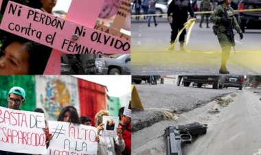 Inseguridad y simulación, crisis que acorrala a la 4T