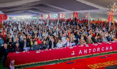 Muestra Antorcha músculo político en Ixtapaluca