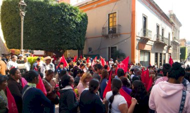Colonos y campesinos exigen al gobierno de Guanajuato que cumpla