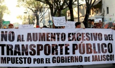 Aumento a transporte público en Guadalajara desata protestas