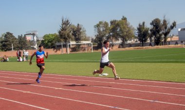 Realizan eliminatoria estatal de atletismo rumbo a la Espartaqueada