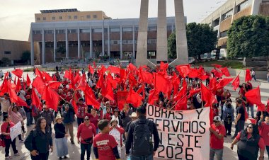 Manifestación a SIDURT y Bienestar