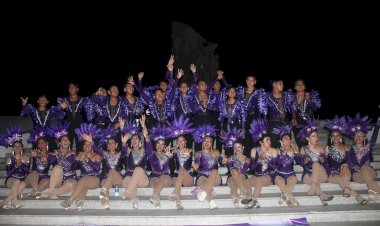 Comparsa antorchista triunfa en Carnaval de Veracruz