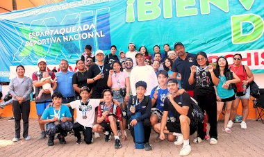 Zacatecas logra 16 medallas en natación durante Espartaqueada