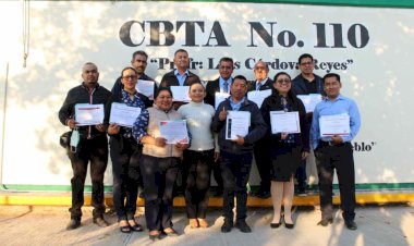 La comunidad educativa del CBTA 110