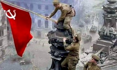 El pueblo soviético y su líder, José Stalin, derrotaron a Hitler